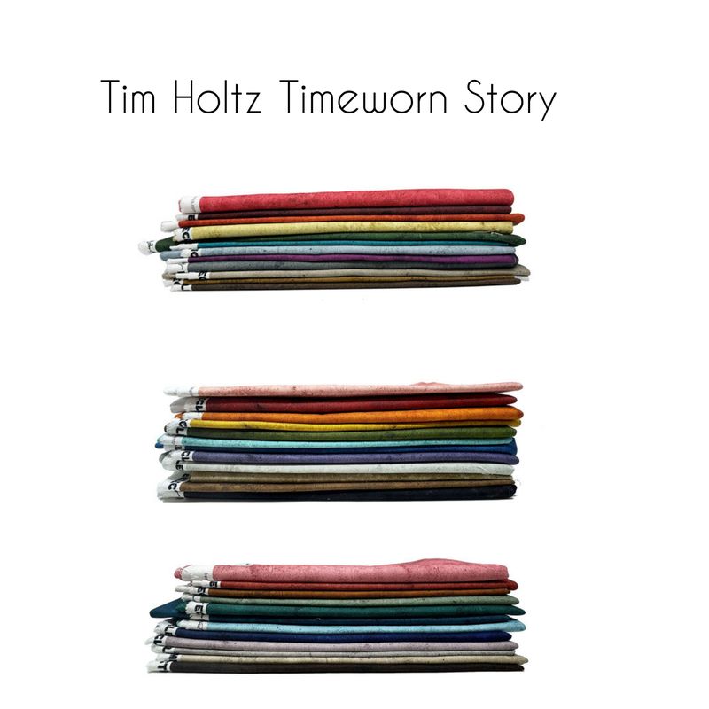 Preorder Collection: Tim Holtz Timeworn Story 3 Part Series Cotton Duck