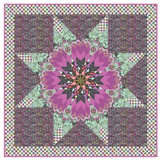 Preorder July 2026: Prince Charming Deja Vu Charmer Quilt Kit Designed by Tula Pink
