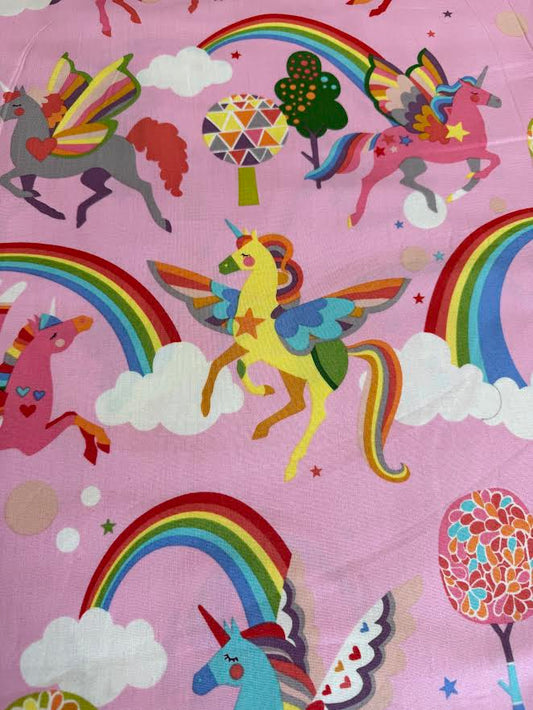 OOP Monkey Bizness Magic Rainbow Shine Unicorns Pink 8478B
