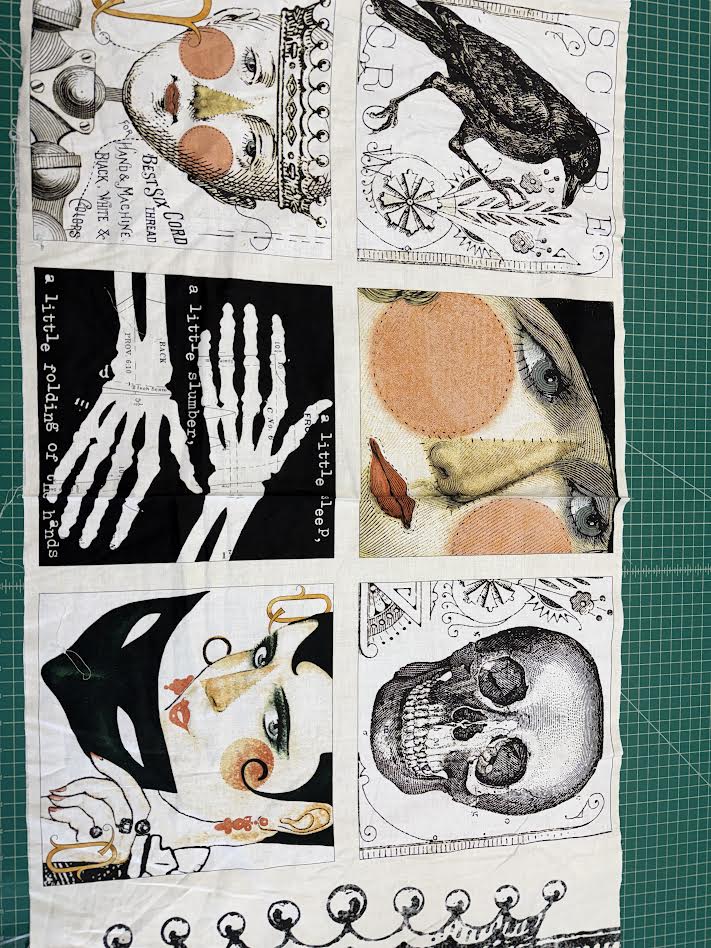 ORIGINAL Queen of We'en by J. Wecker Frisch HARD TO FIND 24" Panel Blocks 25962