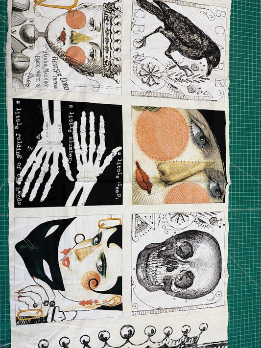 ORIGINAL Queen of We'en by J. Wecker Frisch HARD TO FIND 24" Panel Blocks 25962