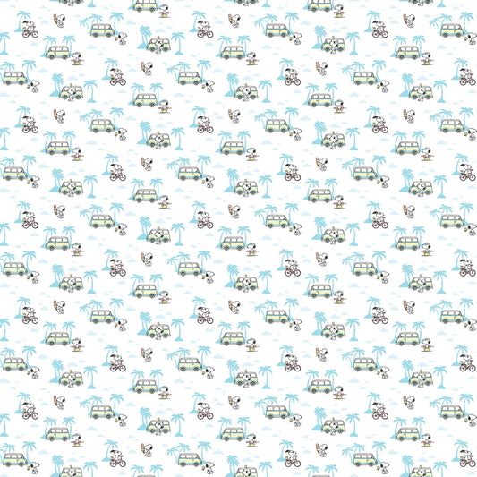 Preorder Feb 2027: Peanuts Beach Vibes Road Trip White P1037-10