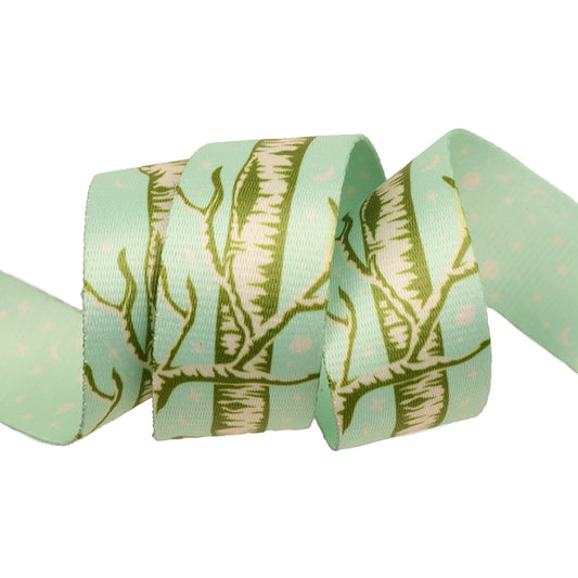 Full Moon Forest by Tula Pink 1.5"  Webbing Big Tree Enchanted TK131.38mm.Col02