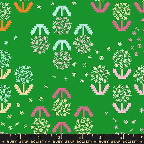 Preorder January 2027: Float Wishes Deep Verdant RS1150 15L Canvas by Rashida Coleman Hale of RSS