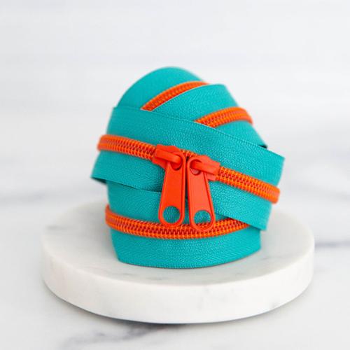 30" Zipper Kingfisher SSCZ49 by Stitch Supply