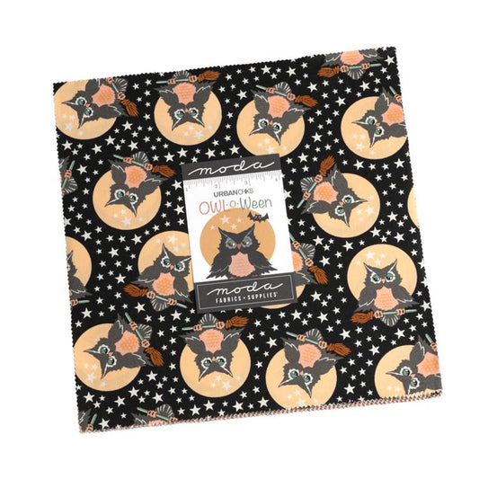 Owl-O-Ween by Urban Chiks 10" Square Bundle of 42   31190LC Bundle