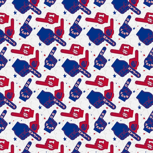 Preorder November 2026: Mafia Mayhem Foam Fingers 120-26501 by PBS Fabrics