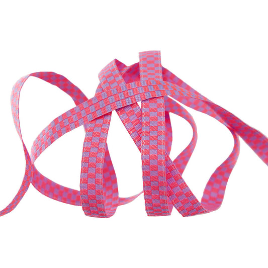 Untamed by Tula Pink 1/4” Ribbon Check Please Nova  TK122/6mm Col 03