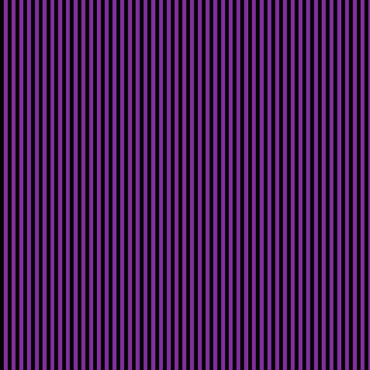 Gnomebody's Scared by Gail Cadden 1/8" Stripe Grape  STRIPE-C8109-GRAPE Cotton Woven Fabric