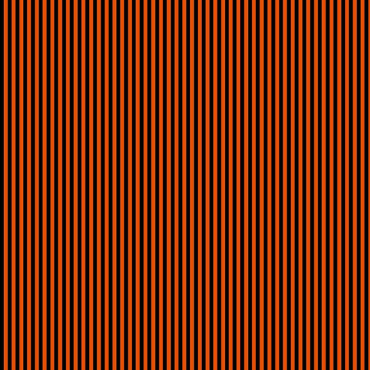 Gnomebody's Scared by Gail Cadden 1/8" Stripe Pumpkin   STRIPE-C8109-PUMPKIN Cotton Woven Fabric