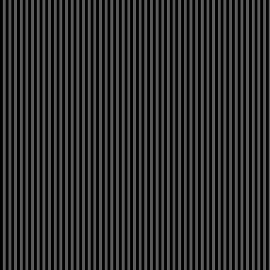 Gnomebody's Scared by Gail Cadden 1/8" Stripe Slate  STRIPE-C8109-SLATE Cotton Woven Fabric