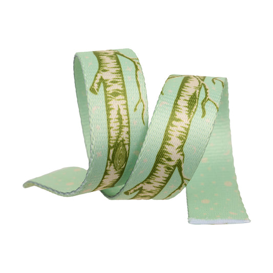 Full Moon Forest by Tula Pink 1" Webbing Little Tree Honey TK132.25mm.Col02