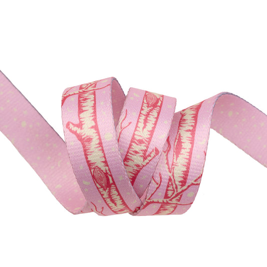 Full Moon Forest by Tula Pink 1" Webbing Little Tree in Enchanted  TK13.25mm.Col01