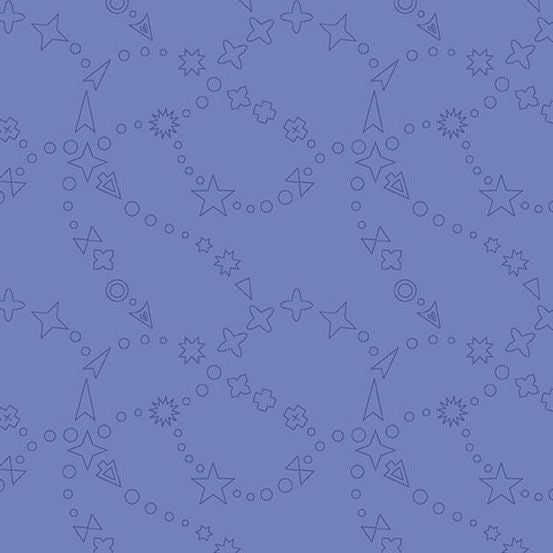 Preorder August 2026: Color Camp Dusk Trailmap Muted Blueberry 10421-P1 by Alison Glass