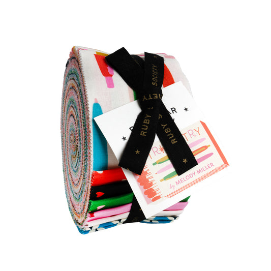 PREORDER ITEM EXPECTED IN FEBRUARY 2026: Trinketry by Melody Miller of Ruby Star Society 2.5” Strips Bundle of 42 Pieces RS0109JR Cotton Woven