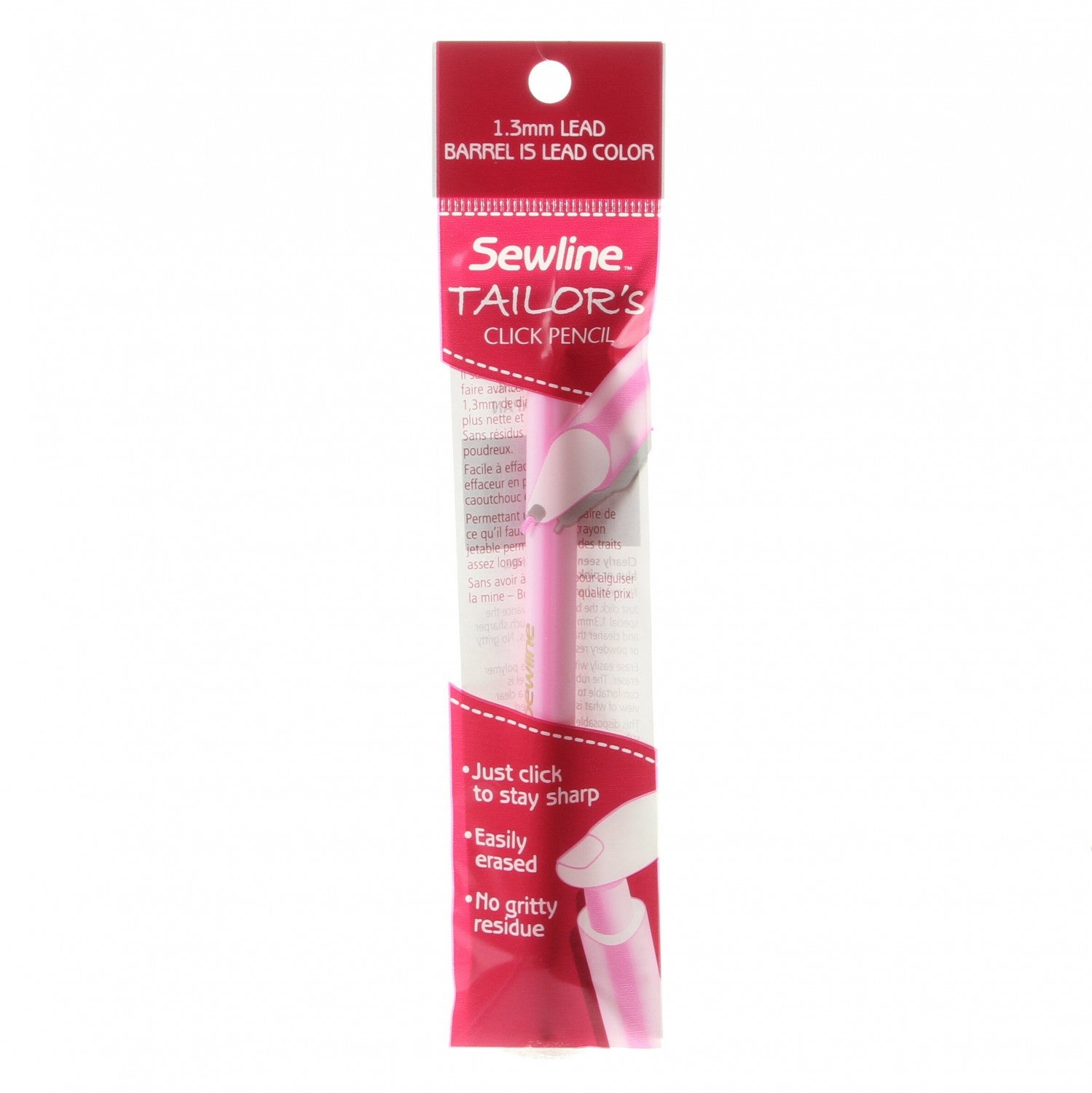 Sewline Fabric Marking Pencil 1.3mm Pink FAB50046 – The Fabric Candy Shoppe