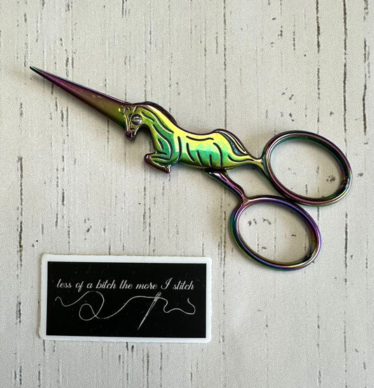 Less of a Bitch the More I Stitch Vinyl Sticker (TFCS Exclusive Sticker)