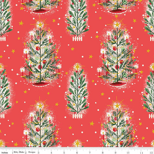 Preorder May 2027: Carol Honour Christmas Red Sparkle SC19052-RED by Jill Howarth