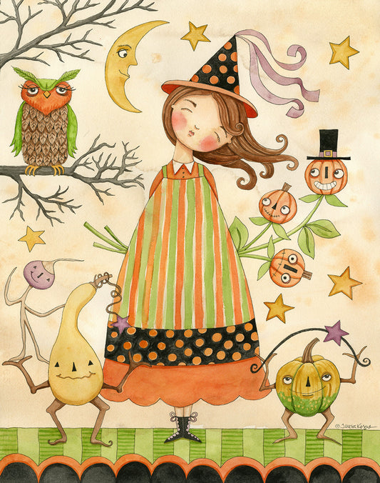 Ghoul Friends by Teresa Kogut 36" Panel    P16058R-PANEL Cotton Woven Panel