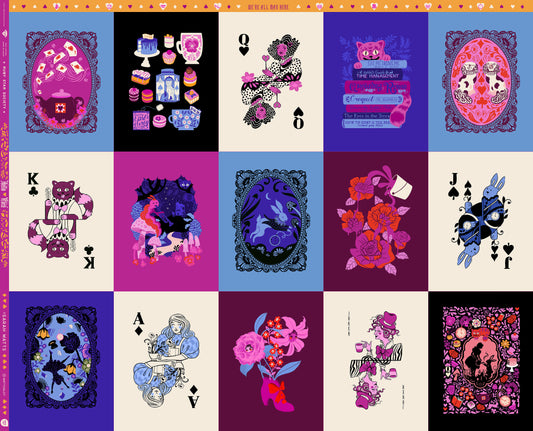 PREORDER ITEM - EXPECTED OCTOBER 2025: Hello Alice by Sarah Watts of Ruby Star Society 36" Panel    RS2120.11 Cotton Woven Panel