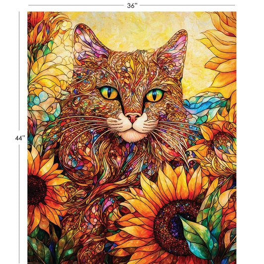 PREORDER ITEM - EXPECTED AUGUST 2025: Sonny in the Sunflowers by Peggy Collins Collection 36" Panel Sonny in the Sunflowers    16240204P.01 Cotton Woven Panel