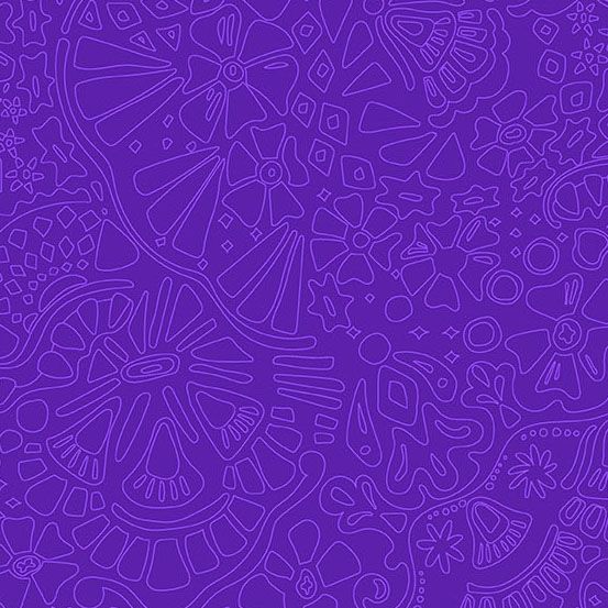 Preorder September 2026: Color Camp Bloom Glass Veil Dark Galaxy 10426-P1 by Alison Glass