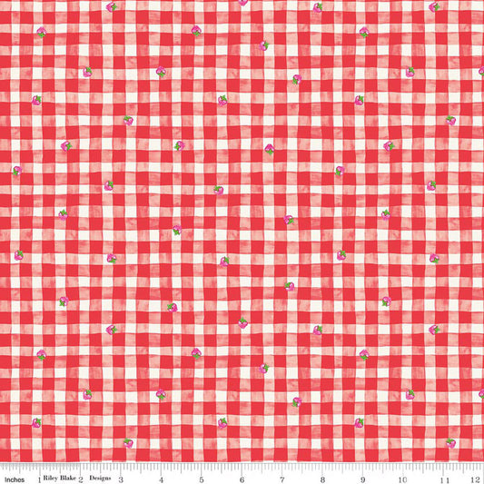 Preorder November 2026: The World of Strawberry Shortcake Gingham Red C18562-RED