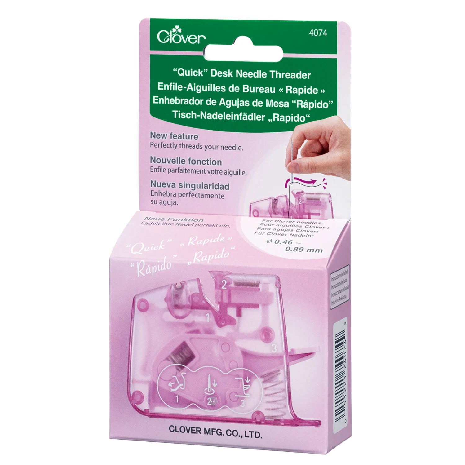 Clover Quick Desk Needle Threader – The Fabric Candy Shoppe