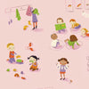 Preorder July 2026: Heather Ross Favorites Pink Kindergarten 43380D-1 by Heather Ross