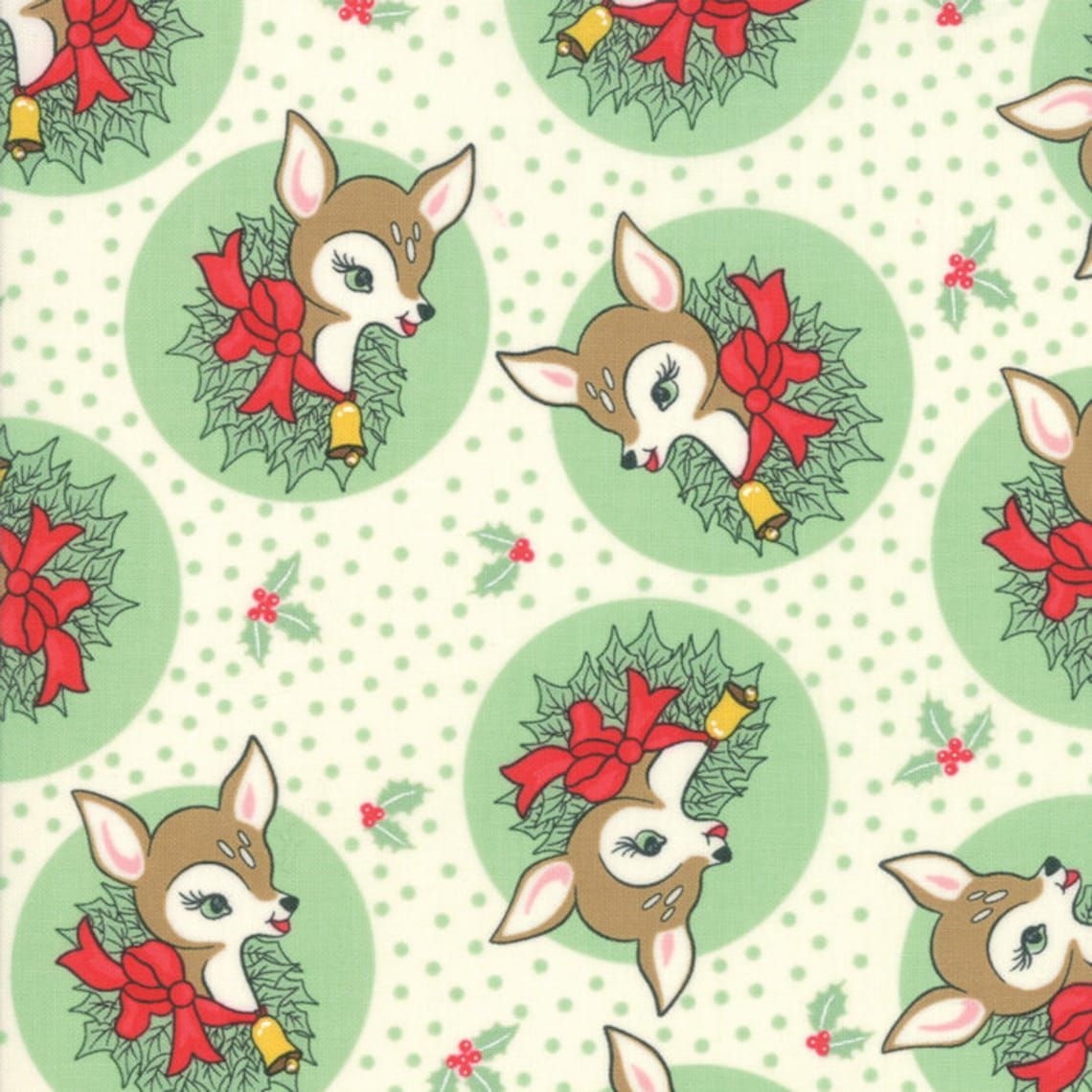 Deer Christmas by Urban Chiks Polka Dot Deers 31161 23
