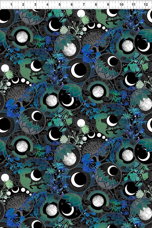 PREORDER ITEM - EXPECTED NOVEMBER 2025: La Luna by Jason Yenter 4LL.1 Metallic 4LL.1 Cotton Woven Fabric