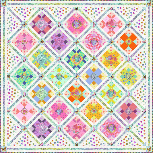 Preorder October 2026: Legendary Quilt Kit by Tula Pink KIT2QTTP.Legendary
