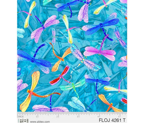 Sweet Savings July 2026 Flower Jewels Dragonflies Turquoise 04261 T