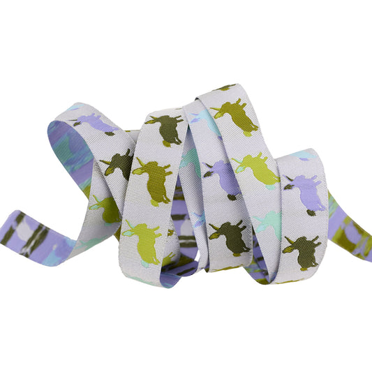 Full Moon Forest by Tula Pink 5/8" Ribbon Hop To It in Enchanted TK130.16mm.Col02