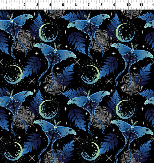 PREORDER ITEM - EXPECTED NOVEMBER 2025: La Luna by Jason Yenter 5LL.1 Metallic 5LL.1 Cotton Woven Fabric