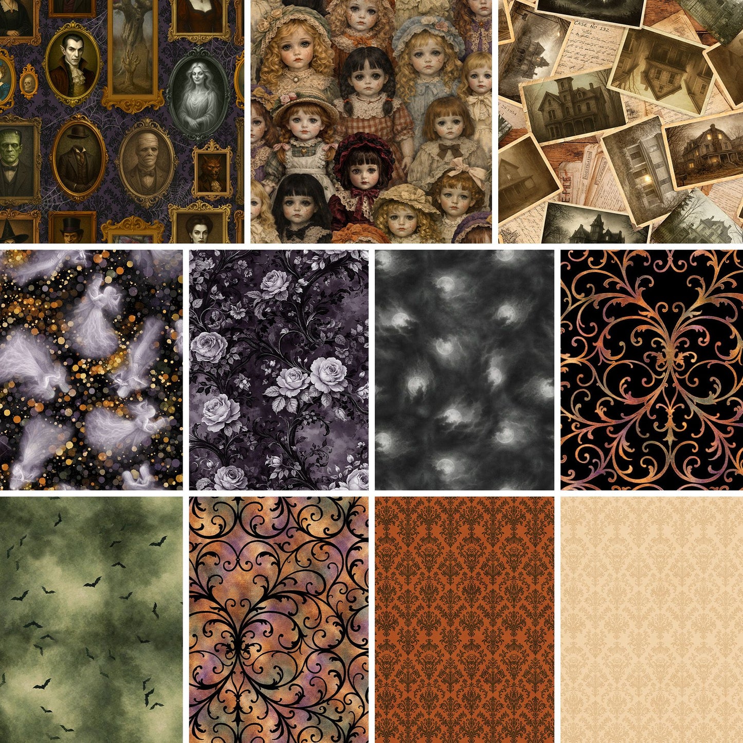 Preorder June 2027: Haunted Mansion FY Bundle of 11 Prints