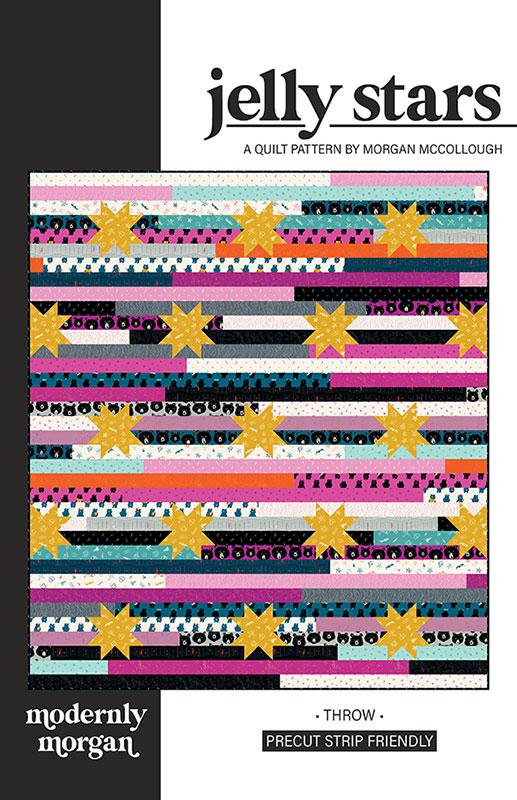 Jelly Stars Quilt Pattern by Modernly Morgan