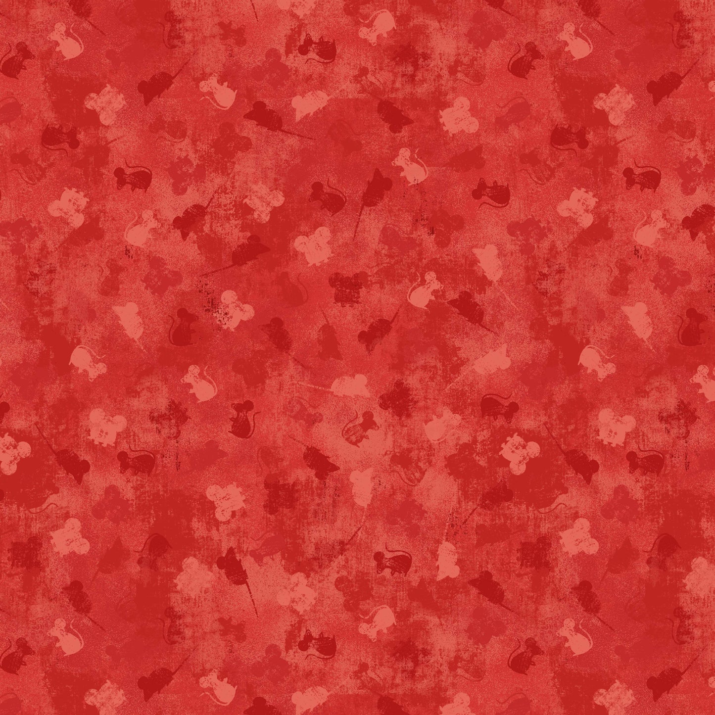 Preorder July 2027: Mice and Merry Tonal Mice Allover Red 1319-85