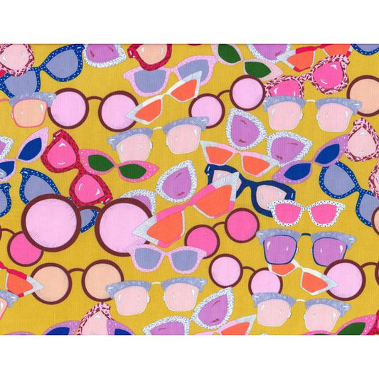 Nicole’s Prints Sunglasses Vintage Rose 8936C Cotton Woven Fabric