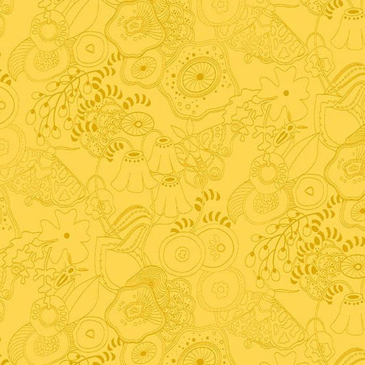 Preorder September 2026: Color Camp Sun Tangle Light Honey 10420-Y by Alison Glass