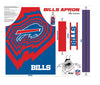 Preorder Dec 2026: NFL Buffalo Bills Apron Panels 70667-D