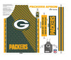 Preorder Dec 2026: NFL Green Bay Packers Apron Panels 70669-D