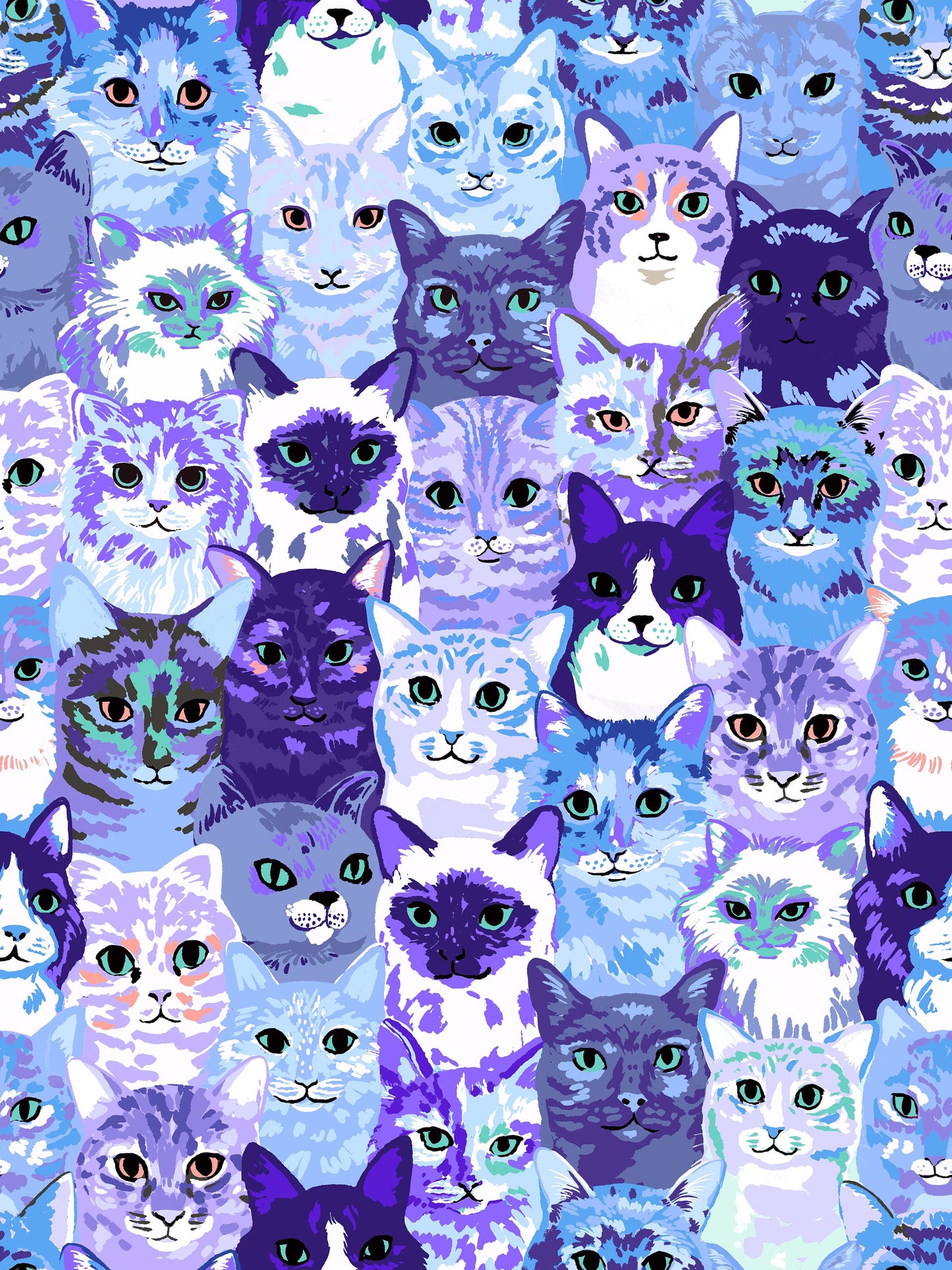 Preorder May 2027: Oops All Cats Blue RS2146 13 of RSS