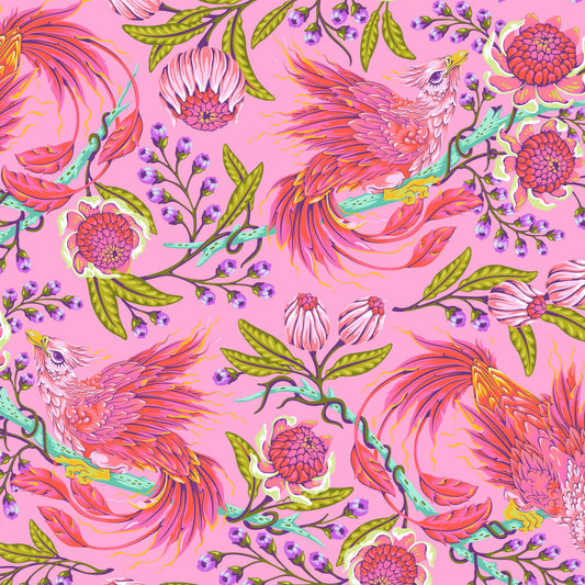 Preorder October 2026: Legendary Tula Pink Hot Wings PWTP281.Wildorchid Fabric
