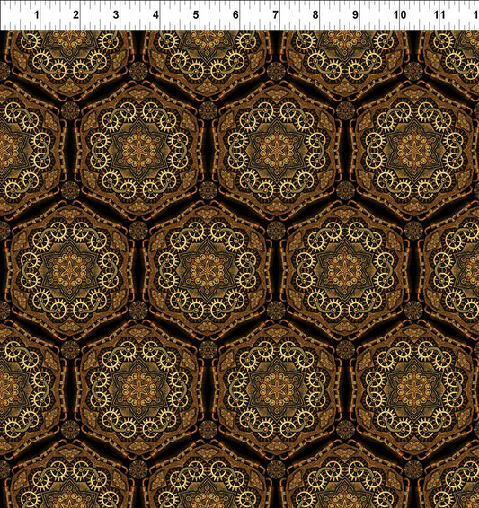 PREORDER ITEM - EXPECTED DECEMBER 2025: Steampunk Menagerie By Jason Yenter 7ST.1 7ST.1 Cotton Woven Fabric