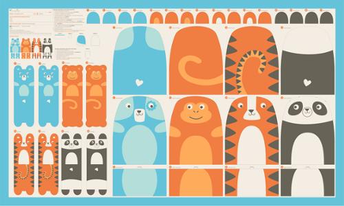 Animal Park Fun Panel 20969 11 by Stacy Iest Hsu