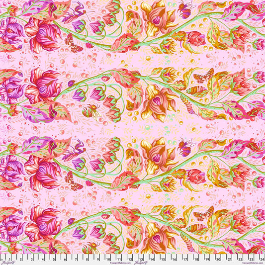 Preorder March 2027: Down to Earth Tula Pink Grow Up PWTP292.Afterglow Fabric