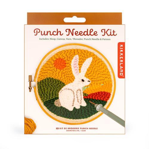 Punch Needle Kit Hare GG272 by Kikkerland