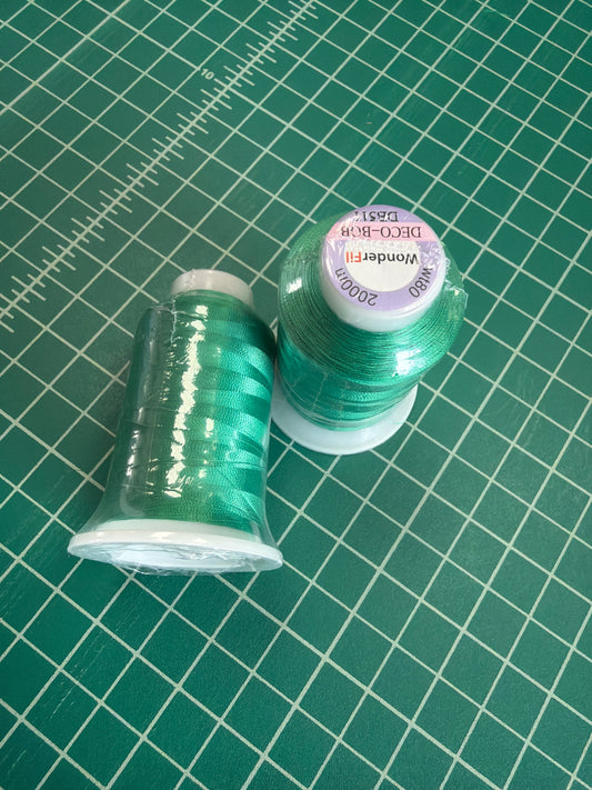 Deco-Bob 2000m Emerald Green Thread WFDB-511