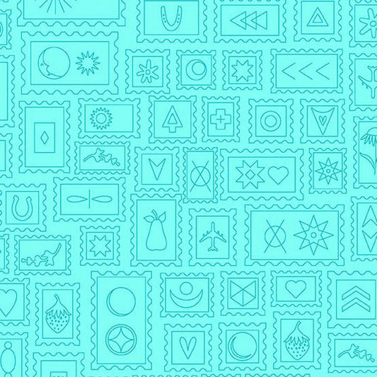 Preorder August 2026: Color Camp Grove Glass Light Aqua 10424-T by Alison Glass